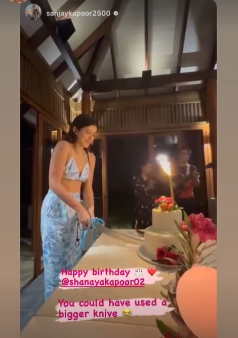 Shanaya Kapoor birthday